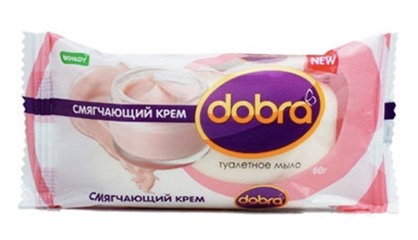 Мило туалетне Dobra Пом'якшуючий крем 60г